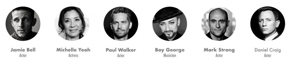 Celebrity Clients